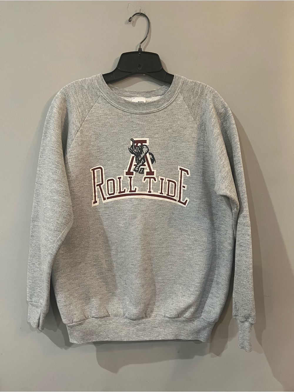 Vintage Alabama Crimson Tide Elephant Logo Crewneck Sweatshirt Size Large